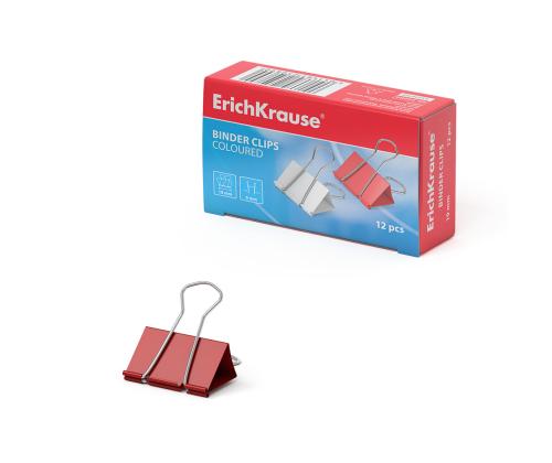 Paberiklamber 19mm värvilised 12tk pakis ERICH KRAUSE