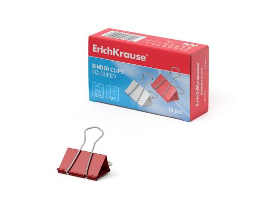 Paberiklamber ERICH KRAUSE 25mm värvilised 12tk