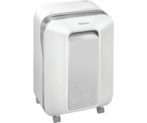 Paberipurustaja FELLOWES LX201 Micro-Cut 12 lehte valge korpus (mikro tükid)