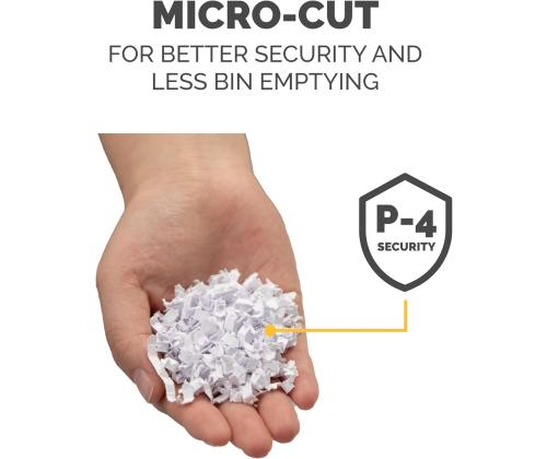 Paberipurustaja FELLOWES LX221 20 lehte valge korpus (mikro tükid)