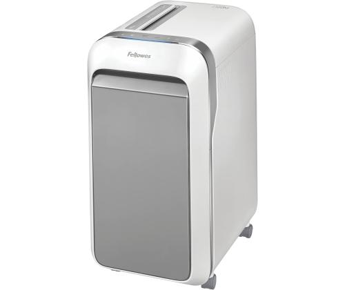 Paberipurustaja FELLOWES LX221 20 lehte valge korpus (mikro tükid)