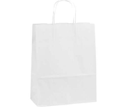 Paberkott paberpaelsangaga 540x150x490 mm, 110 gsm, valgest jõupaberist