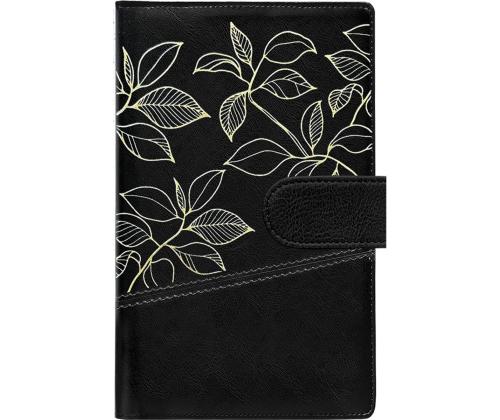 Kalendermärkmik Miniboss NÄDAL, spiraalköide, FASHION kaaned (MUST CERVO) 00075/41187