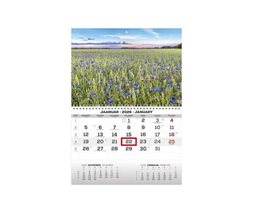 Seinakalender MONO eesti-inglise nr.1 2911050001