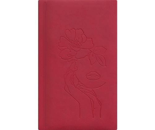 Raamatkalender NÄDAL B6, kõvaköide, FASHION kaaned (PUNANE) 00265/40090