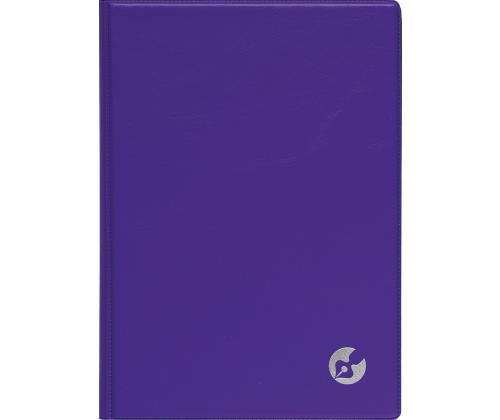 Raamatkalender BOSS A5 Nädal, horisontaal, spiraalköide plastkaaned (LILLA) 00032/40335