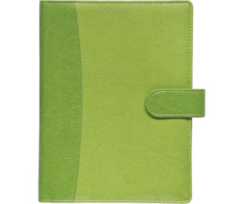 Raamatkalender Boss A5 PÄEV, spiraalköide, LUX kaaned, (OLIIVROHELINE) 00041/40303