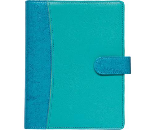 Raamatkalender Boss A5 PÄEV, spiraalköide, LUX kaaned, (TÜRKIIS) 00041/40304