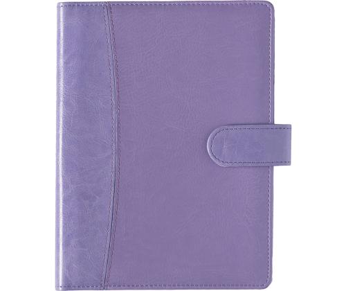 Raamatkalender Boss A5 PÄEV, spiraalköide, LUX kaaned, (LILLA) 00041/40806