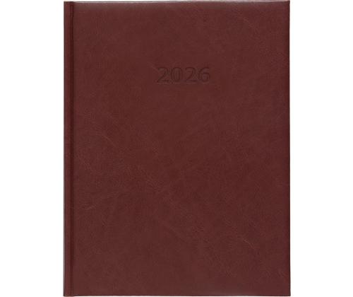 Raamatkalender NÄDAL A4 vertikaal, kõvaköide (PRUUN) 00065/40434