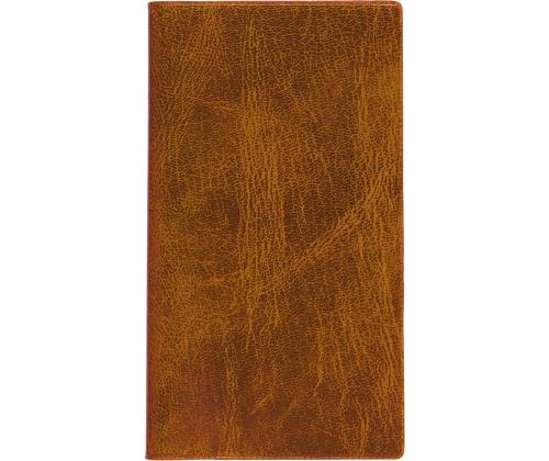 Taskumärkmik EURO, spiraalköide, plastkaaned (PRUUN) 00258/41120