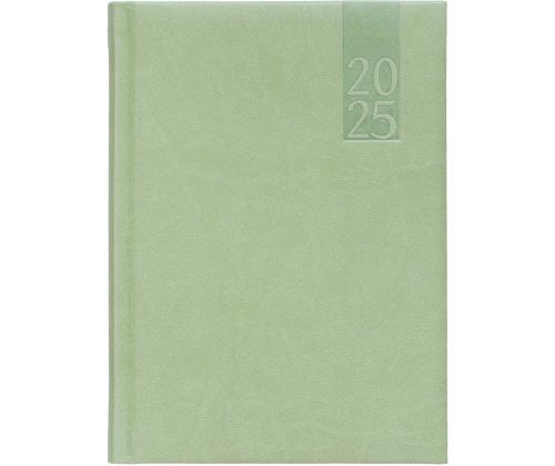 Raamatkalender PÄEV A5, kõvaköide, kunstnahk (HELEROHELINE) 00034/40390