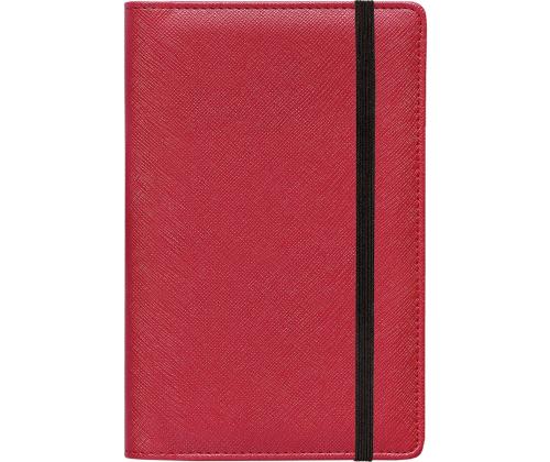 Kalendermärkmik Miniboss PÄEV, spiraalköide, SHINE kaaned (PUNANE) 00087/41180