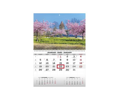 Seinakalender MONO eesti-inglise nr.6 2911050006