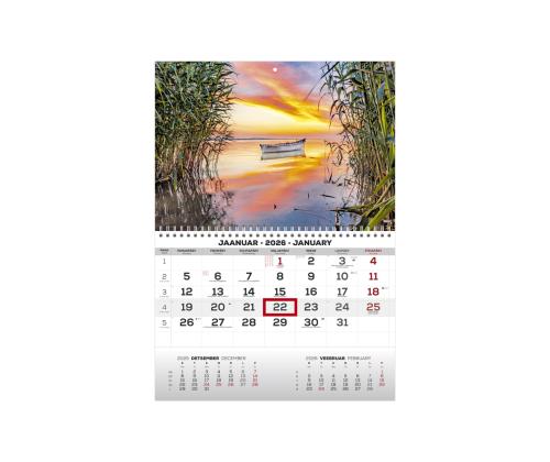 Seinakalender MONO eesti-inglise nr.11 2911050011