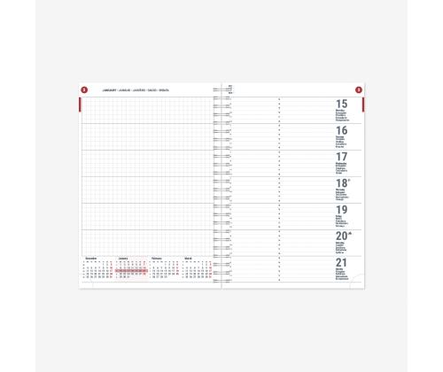 Kalendrisisu UNIKA Spirex Nädal H 2912733000