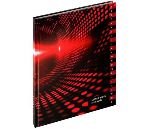 kontoriraamat A4 ruuduline kõvad kaaned tähestikuga 96 lehte