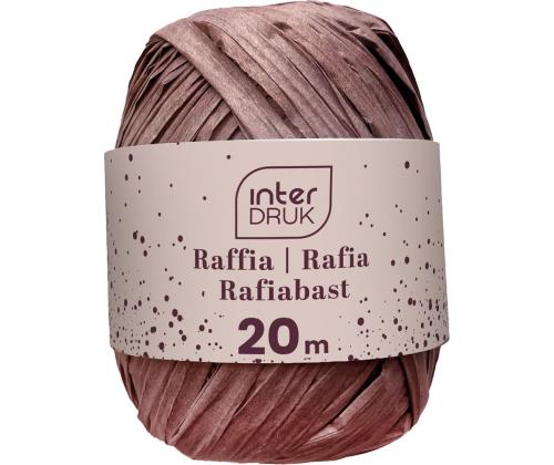 Pakkepael INTERDRUK Rafia Satin Gold 20m assortii