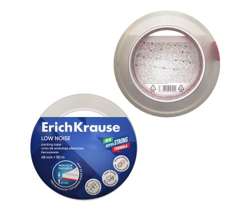 Pakketeip 48mmx50m ERICH KRAUSE läbipaistev, hääletu