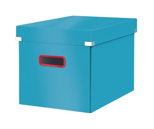 Pappkast kaanega 320x310x360mm Leitz Cosy Click & Store sinine