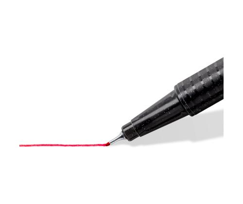 Pastapliiats korgiga STAEDTLER triplus® fineliner 334 0,3mm 4 värvi komplekt