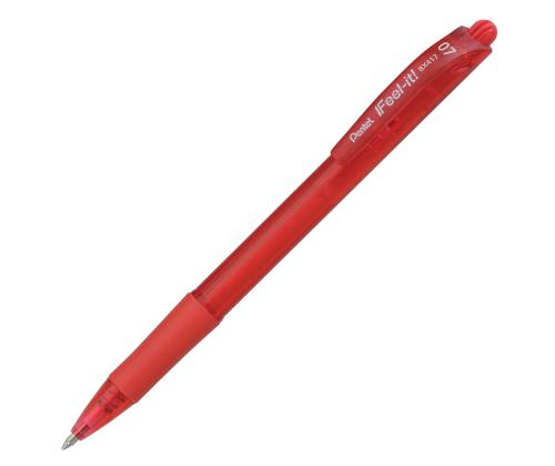 Pastapliiats mehaaniline PENTEL Feel-It BX417 0,7mm punane