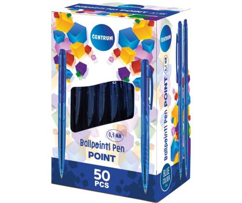 pastapliiats CENTRUM POINT 0.7mm sinine tint