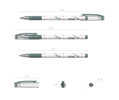 Pastapliiats korgiga ERICH KRAUSE Natural Life 0,7mm sinine