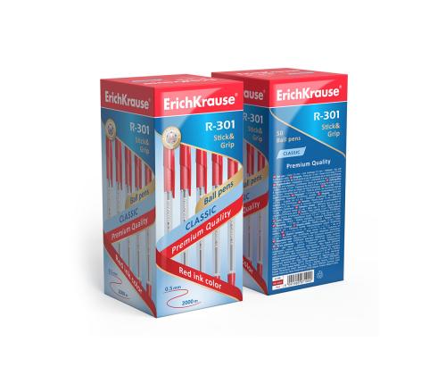 Pastapliiats korgiga ERICH KRAUSE R-301 Classic 1mm punane