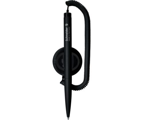 Pastapliiats lauale SCHNEIDER Klick-Fix-Pen must korpus