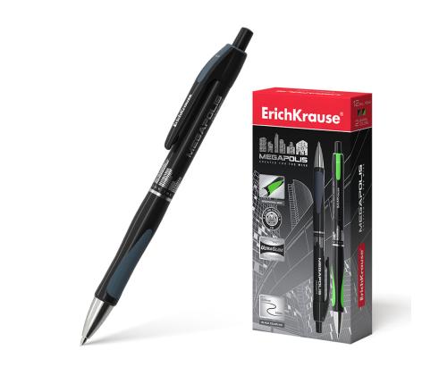 Pastapliiats mehaaniline ERICH KRAUSE Megapolis 0,5mm must