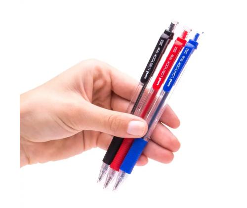 Pastapliiats mehaaniline UNI-BALL Laknock Fine SN-101 must arhiivipüsiv