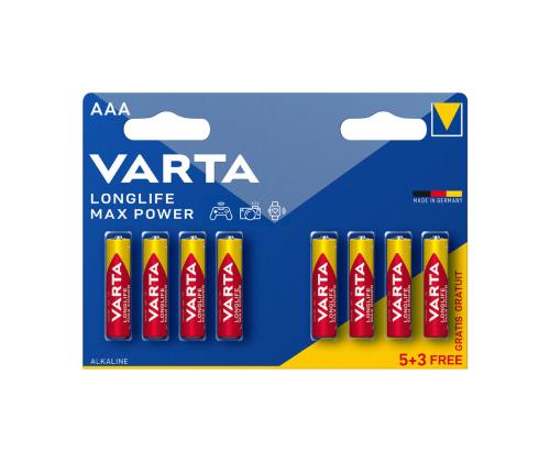 Patareid AAALR03 VARTA LongLife Max Power 8tk