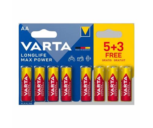 Patareid AALR6 VARTA LongLife Max Power 8tk