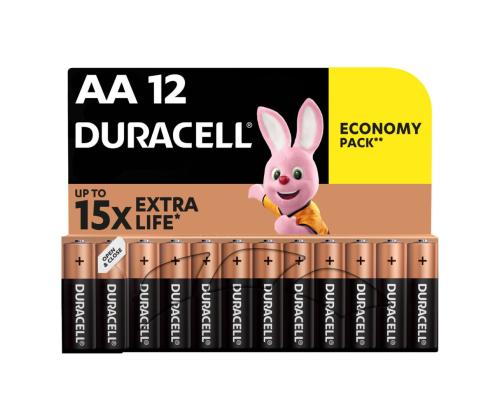 Patareid AA DURACELL Basic 1,5V 12tk