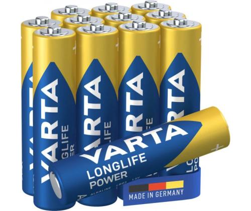 Patareid AAA VARTA LongLife Power AAA/LR6 8+4