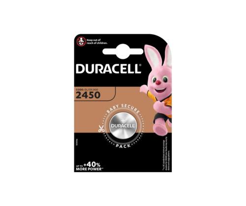 Patareid CR2450 DURACELL 3V