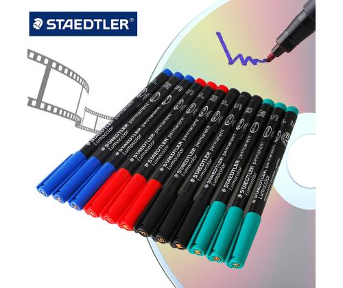Permamentne marker STAEDTLER Lumocolor 317M 1,0mm roheline