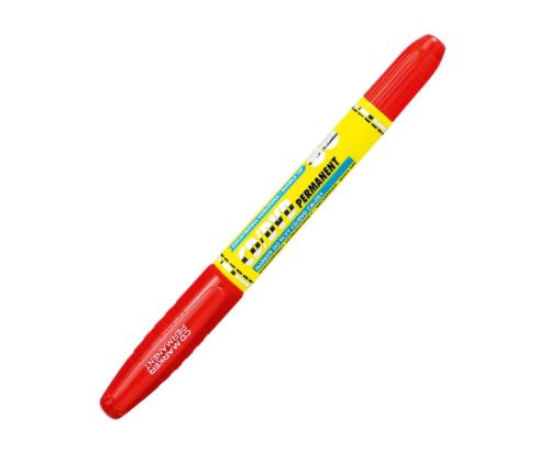Permanentne marker CDDVD GRAND kahe otsaga 0.8 - 3.8mm punane