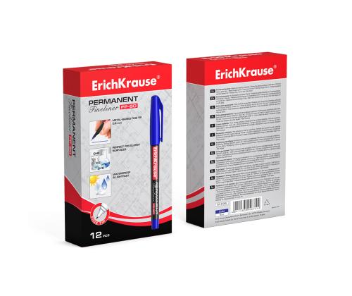 Permanentne marker ERICH KRAUSE FP-50 (F) 0.7mm sinine