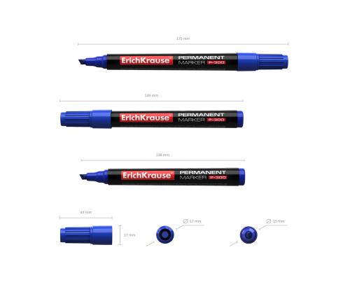 Permanentne marker ERICH KRAUSE P-300 0.5-4.6mm sinine