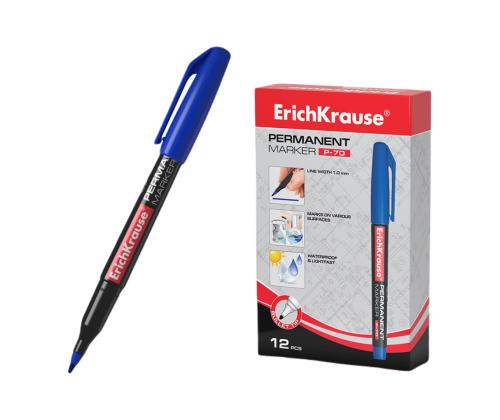 Permanentne marker ERICH KRAUSE P-70 (M) 1.0mm koonilise otsaga sinine