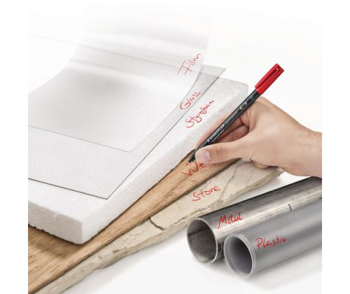 Permanentne marker OHP STAEDTLER Lumocolor 318 F 0,6mm 8 värvi komplekt