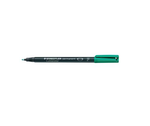 Permanentne marker OHP STAEDTLER Lumocolor 318 F 0,6mm roheline