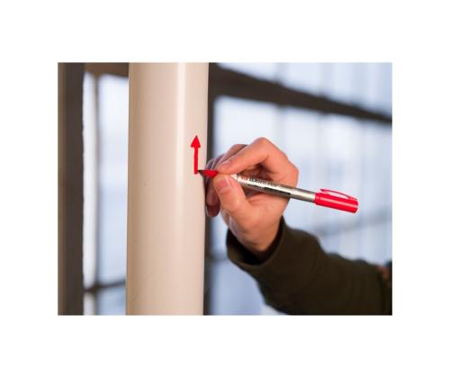 Permanentne marker SAKURA Identi-Pen kahe otsaga 0.4 & 1.0mm sinine