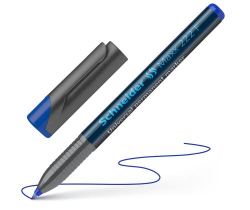 Permanentne marker SCHNEIDER 222 F 0,7mm sinine