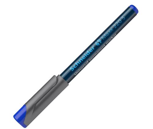 Permanentne marker SCHNEIDER Maxx 220 S 0,4mm sinine
