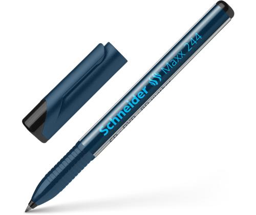 Permanentne marker SCHNEIDER Maxx 244 koonilise otsaga must