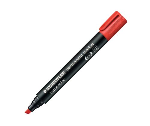 Permanentne marker STAEDTLER 350 lõigatud ots punane