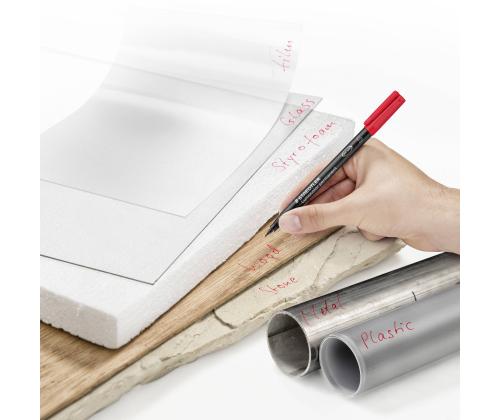 Permanentne marker STAEDTLER Lumocolor 313 S 0,4mm 4 värvi komplekt